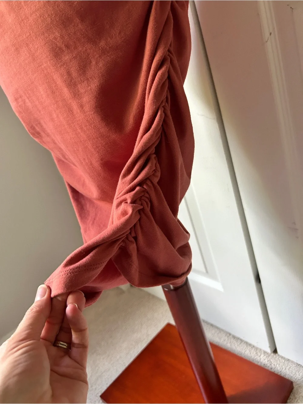 Nine West Ruched Midi Dress - Picture 4 of 5